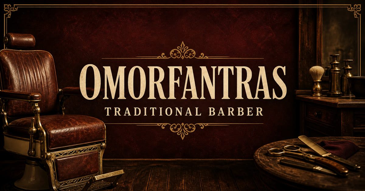 Omorfantras website homepage